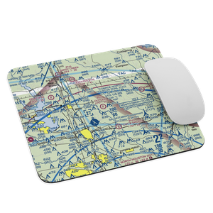 Outlaw Flyers Airport (16XS) VFR Sectional Mouse Pad