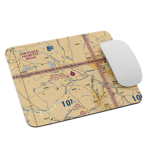 Owyhee Airport (10U) VFR Sectional Mouse Pad