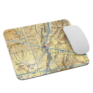 Oxbow Airport (OR12) VFR Sectional Mouse Pad