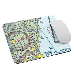 Ozaukee Airport (9WN3) VFR Sectional Mouse Pad