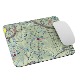 Painting Planes Airport (1PP) VFR Sectional Mouse Pad