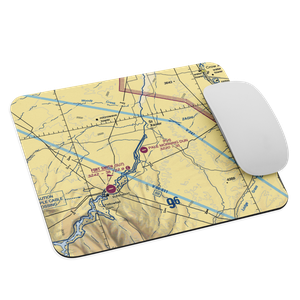 Pale Morning Dun Ranch Airport (9MT0) VFR Sectional Mouse Pad