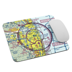 Palm Beach International Airport (PBI) VFR Sectional Mouse Pad