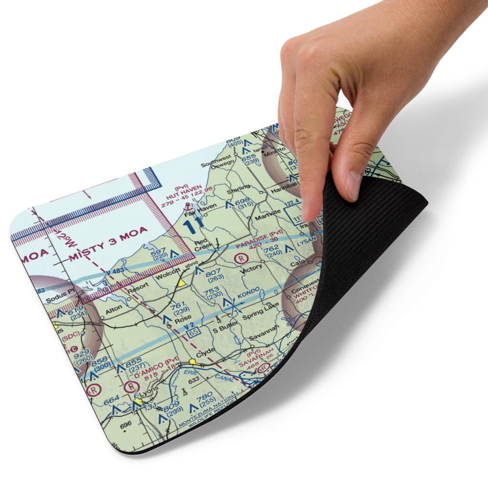 Paradise Airport (NY42) VFR Sectional Mouse Pad 