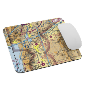 Parker Carson Airport (25NV) VFR Sectional Mouse Pad
