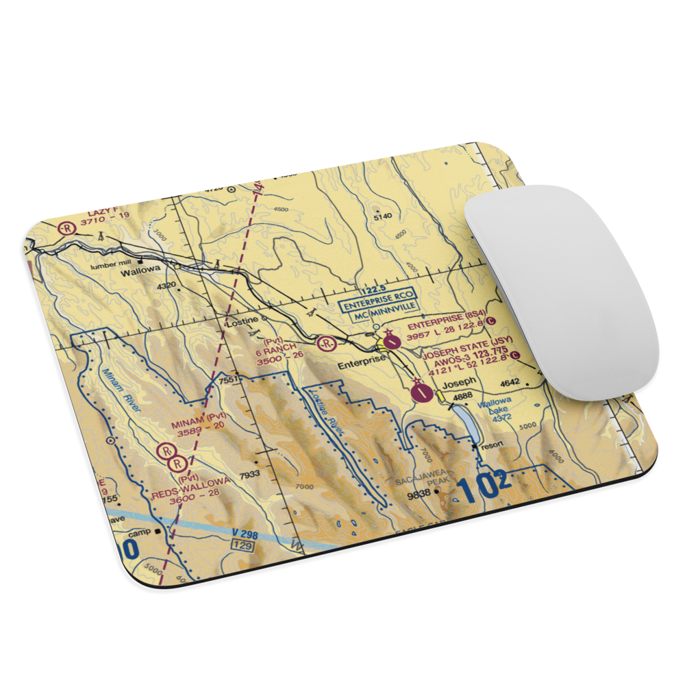 Peacock Ranch Airport (05OR) VFR Sectional Mouse Pad 