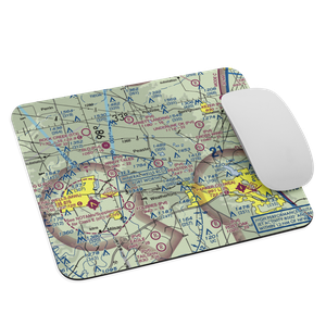 Peaster 01 Airport (XS53) VFR Sectional Mouse Pad