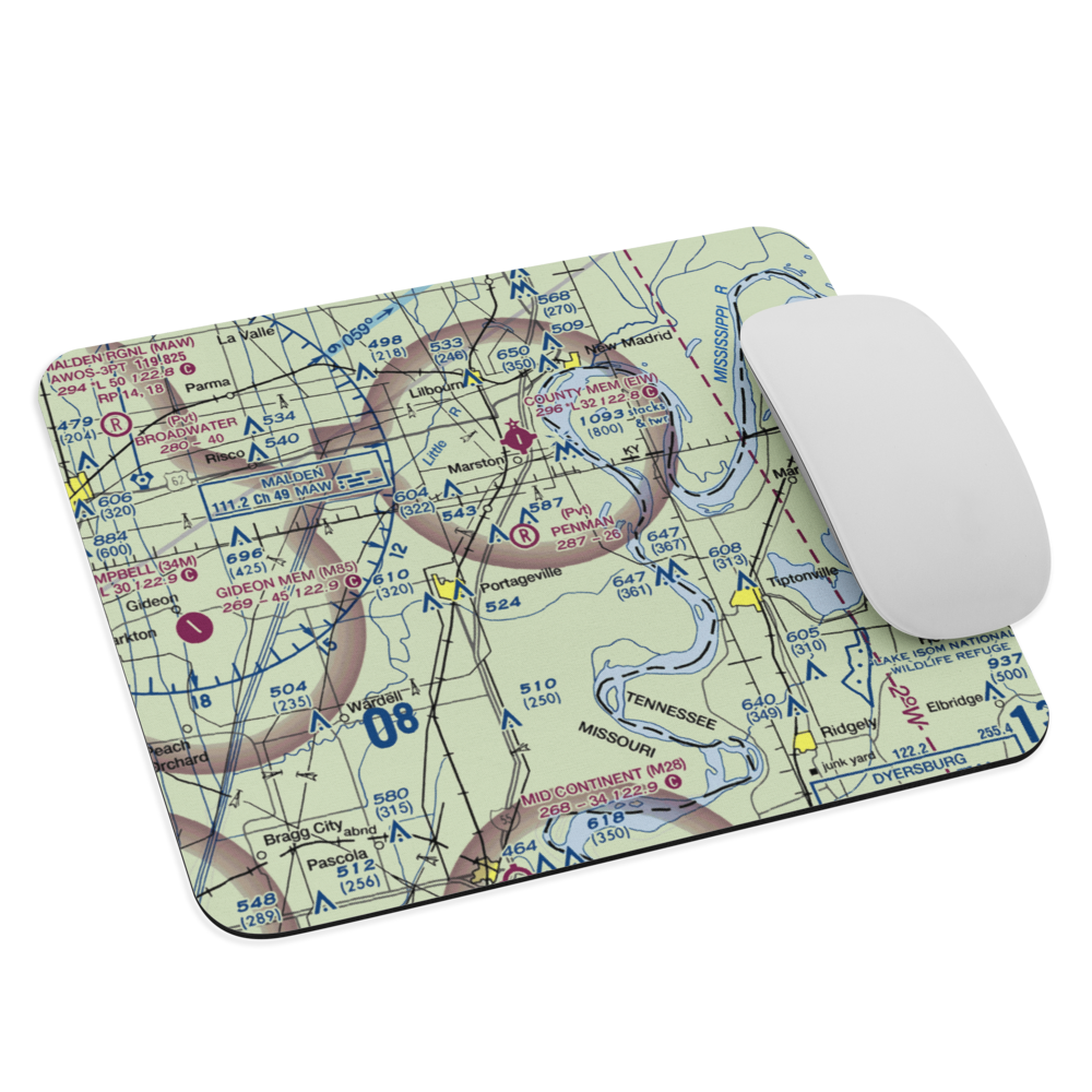 Penman Airport (3MO4) VFR Sectional Mouse Pad 
