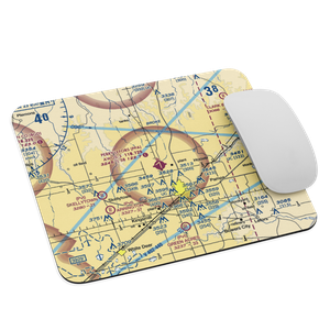 Perry Lefors Field (PPA) VFR Sectional Mouse Pad