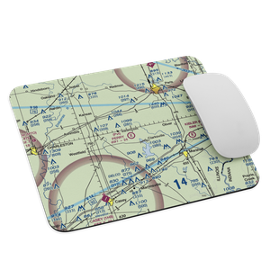 Perry RLA Airport (IL39) VFR Sectional Mouse Pad