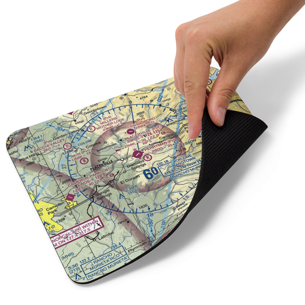 Perryman Airport (7CL9) VFR Sectional Mouse Pad 