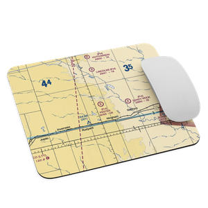 Pester Airport (45MT) VFR Sectional Mouse Pad