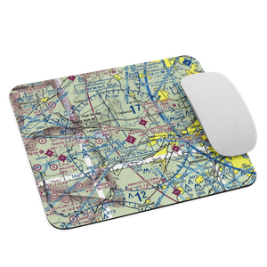 Peters Airport (4NJ8) VFR Sectional Mouse Pad