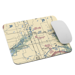 Peterson Airport (ND86) VFR Sectional Mouse Pad