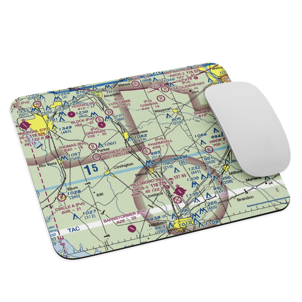Pharmnall Airport (22TA) VFR Sectional Mouse Pad 