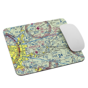 Phillip R Bunn Airport (51NC) VFR Sectional Mouse Pad