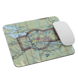 Pierre Regional Airport (PIR) VFR Sectional Mouse Pad