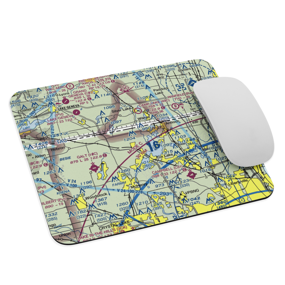 Pillow Hill Airport (3LL4) VFR Sectional Mouse Pad 