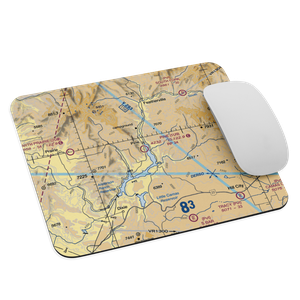 Pine Airport (1U9) VFR Sectional Mouse Pad