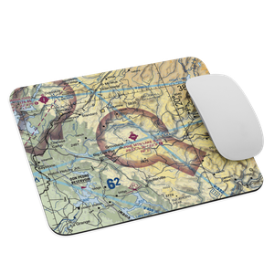 Pine Mountain Lake Airport (E45) VFR Sectional Mouse Pad