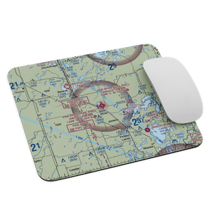 Pine River Regional Airport (PWC) VFR Sectional Mouse Pad