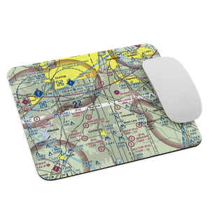 Pine Sod Ranch Airport (8KS7) VFR Sectional Mouse Pad