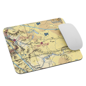 Pinehurst State Airport (24S) VFR Sectional Mouse Pad