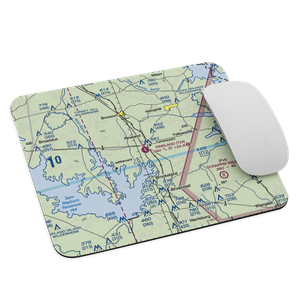 Pineland Municipal Airport (T24) VFR Sectional Mouse Pad