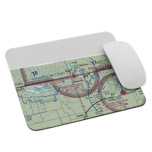 Piney Pinecreek Border Airport (48Y) VFR Sectional Mouse Pad