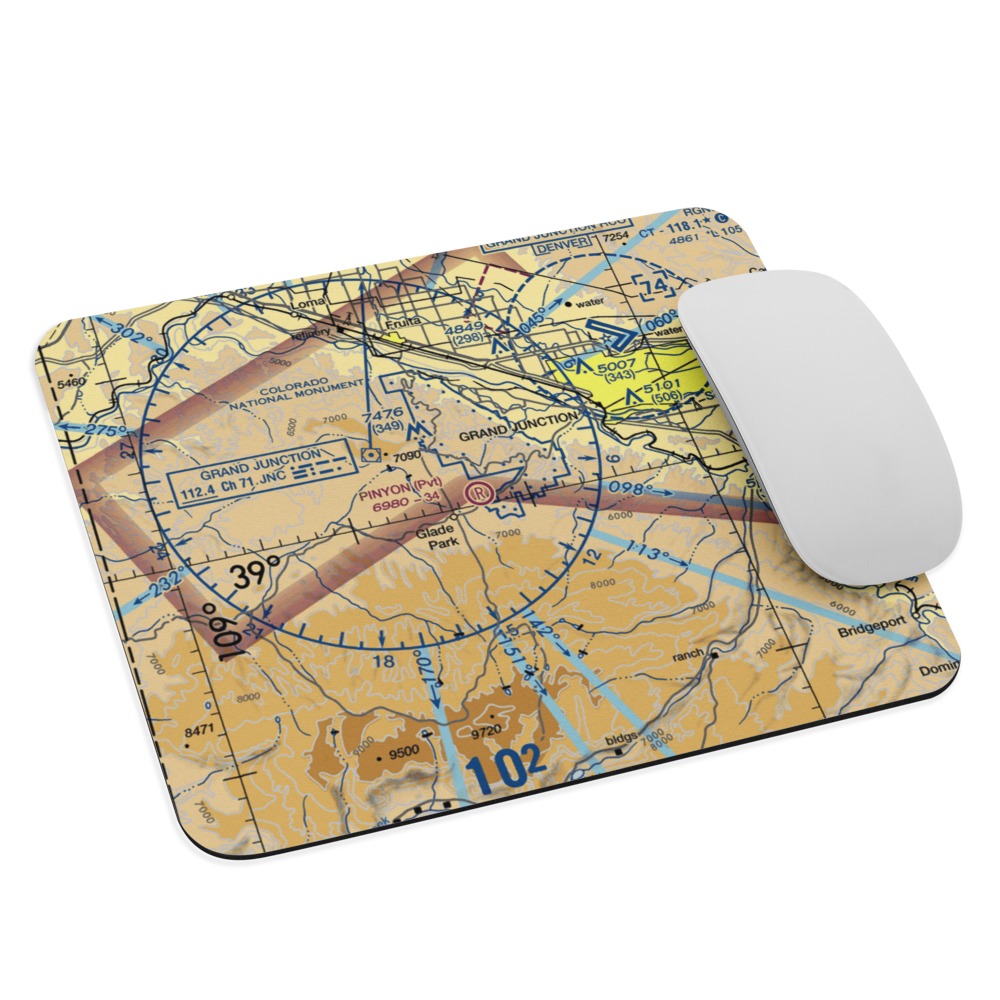 Pinyon Airport (CO43) VFR Sectional Mouse Pad 
