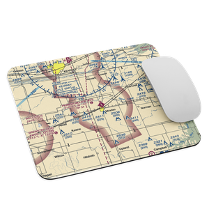 Pioneer Village Field (0V3) VFR Sectional Mouse Pad