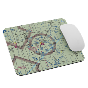 Pipestone Municipal Airport (PQN) VFR Sectional Mouse Pad