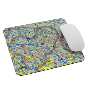 Pittsburgh/Butler Regional Airport (BTP) VFR Sectional Mouse Pad
