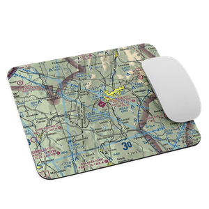 Pittsfield Municipal Airport (PSF) VFR Sectional Mouse Pad