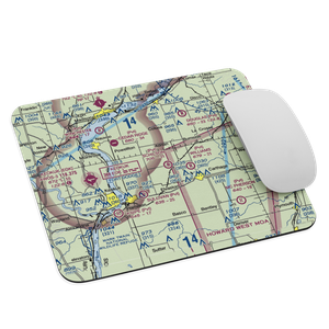 Plain Crazy Airport (4IS1) VFR Sectional Mouse Pad