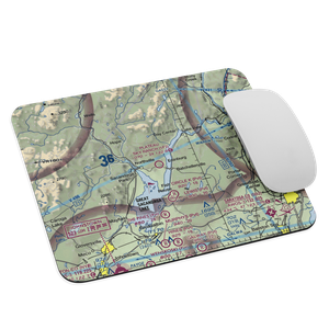 Plateau Sky Ranch Airport (1F2) VFR Sectional Mouse Pad