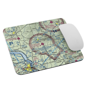 Platteville Municipal Airport (PVB) VFR Sectional Mouse Pad