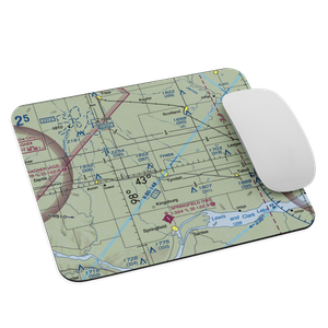 Plihal Farms Airport (SD61) VFR Sectional Mouse Pad