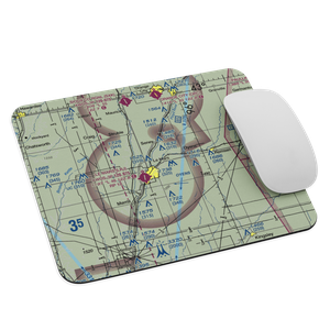 Plueger Airfield (12IA) VFR Sectional Mouse Pad