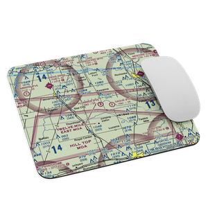 Plummer Airport (IN10) VFR Sectional Mouse Pad