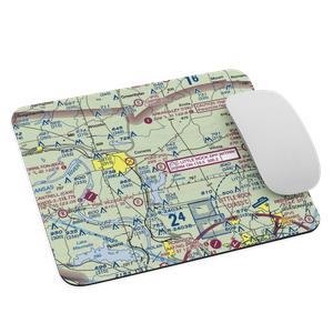Poe's Airport (AR88) VFR Sectional Mouse Pad