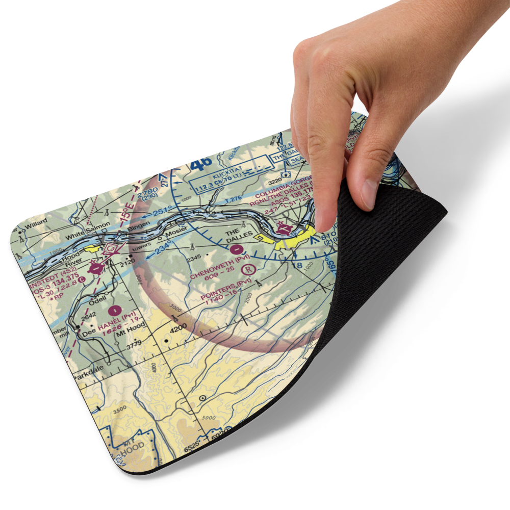 Pointers Airport (6OR1) VFR Sectional Mouse Pad 