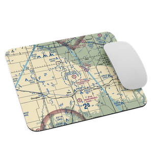 Poleschook Airport (89ND) VFR Sectional Mouse Pad
