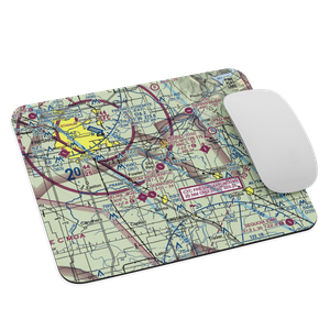 Pom Wonderful Airstrip (0CA0) VFR Sectional Mouse Pad