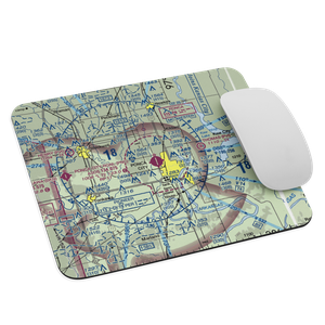 Ponca City Regional Airport (PNC) VFR Sectional Mouse Pad