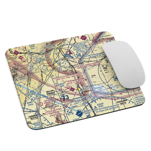 Pontious Airport (1CL2) VFR Sectional Mouse Pad