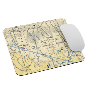 Porch Ranch Airport (0SD7) VFR Sectional Mouse Pad