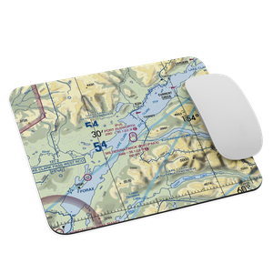 Port Alsworth Airport (TPO) VFR Sectional Mouse Pad