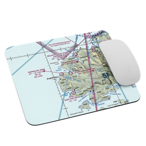 Port Graham Airport (PGM) VFR Sectional Mouse Pad