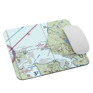 Port Moller Airport (1AK3) VFR Sectional Mouse Pad